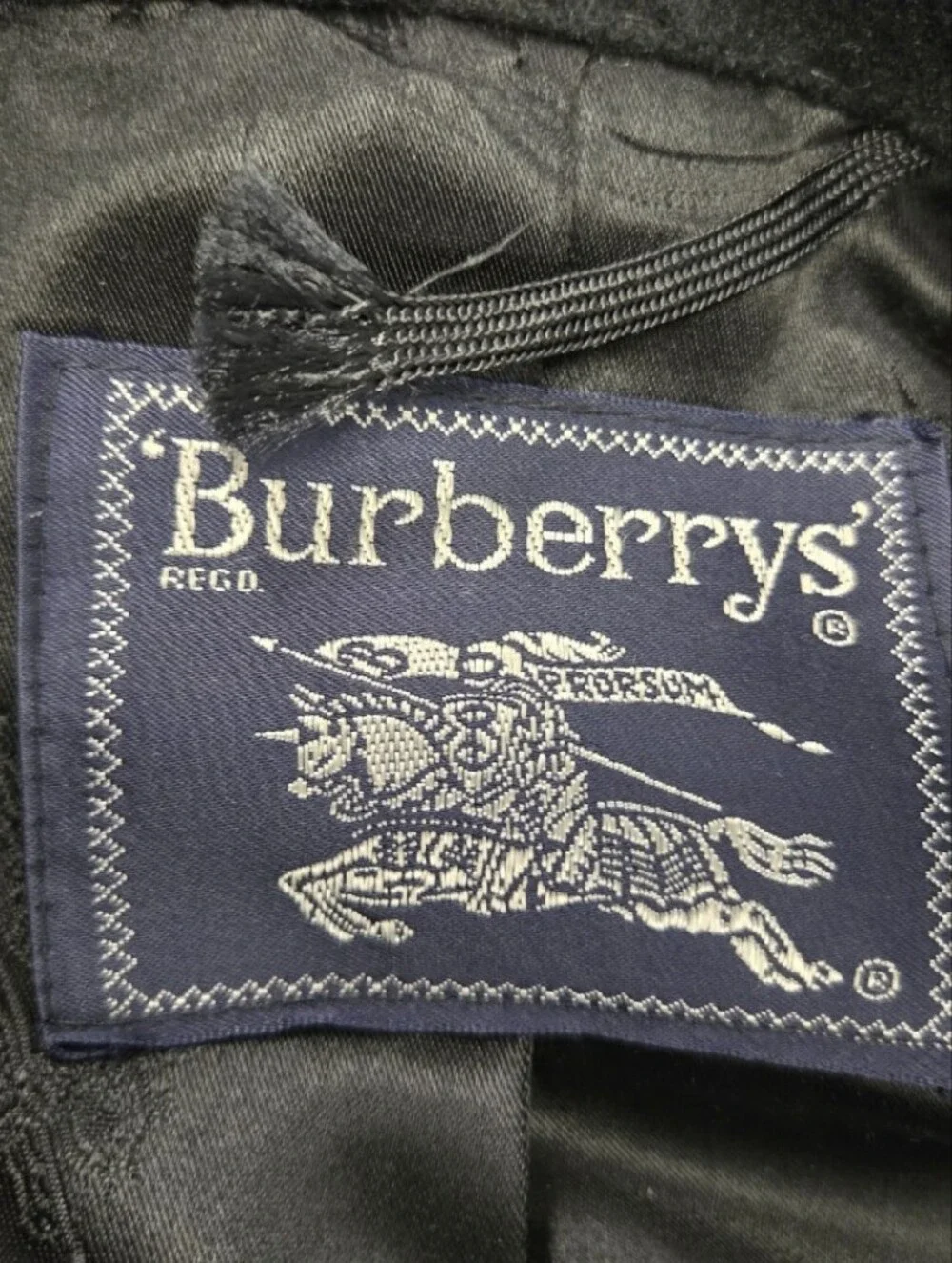 BURBERRY MENS LONG 100% Lambswool TRENCH COAT sz 40 AMAZING!
